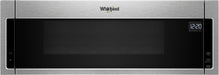 Whirlpool 1.1 Cu. Ft. Low Profile Over-the-Range Microwave Hood Combo Stainless Steel