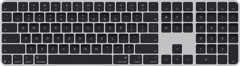 Apple Magic Keyboard with Touch ID and Numeric Keypad - keyboard - USB-C - QWERTY - US - black keys Input Device