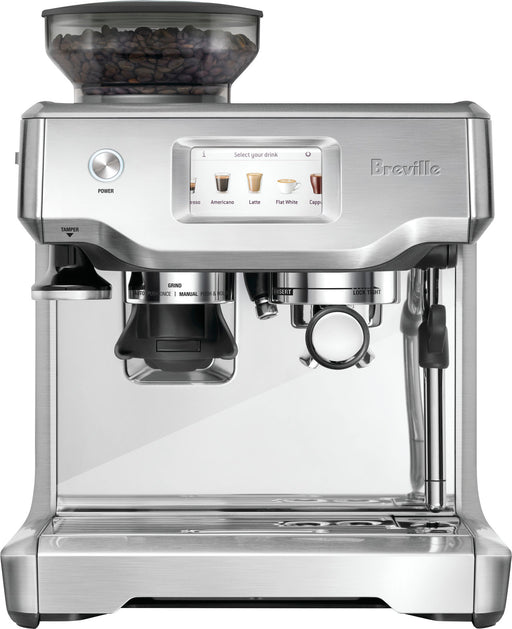 Breville - the Barista Touch Espresso Machine with 9 bars of pressure Milk Frother and integrated grinder - Stainless Steel