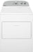 Whirlpool - 7 Cu. Ft. Electric Dryer with AutoDry Drying System - White