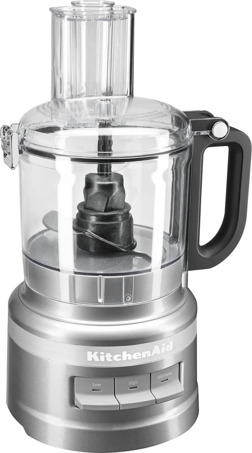 KitchenAid - Easy Store 7-Cup Food Processor in Contour - Silver