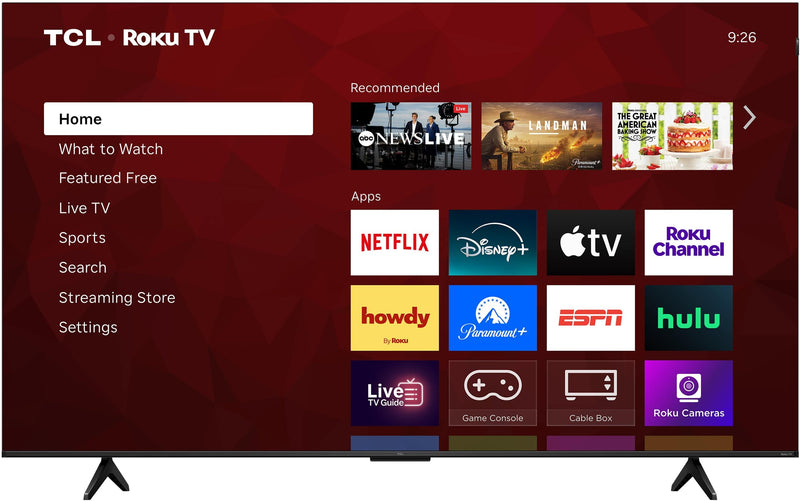 TCL - 75" Class Q6LR Series 4K UHD HDR QLED Smart TV with Roku TV (2026)