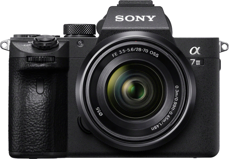 Sony - Alpha 7 III Mirrorless [Video] Camera with FE 28-70 mm F3.5-5.6 OSS Lens - Black