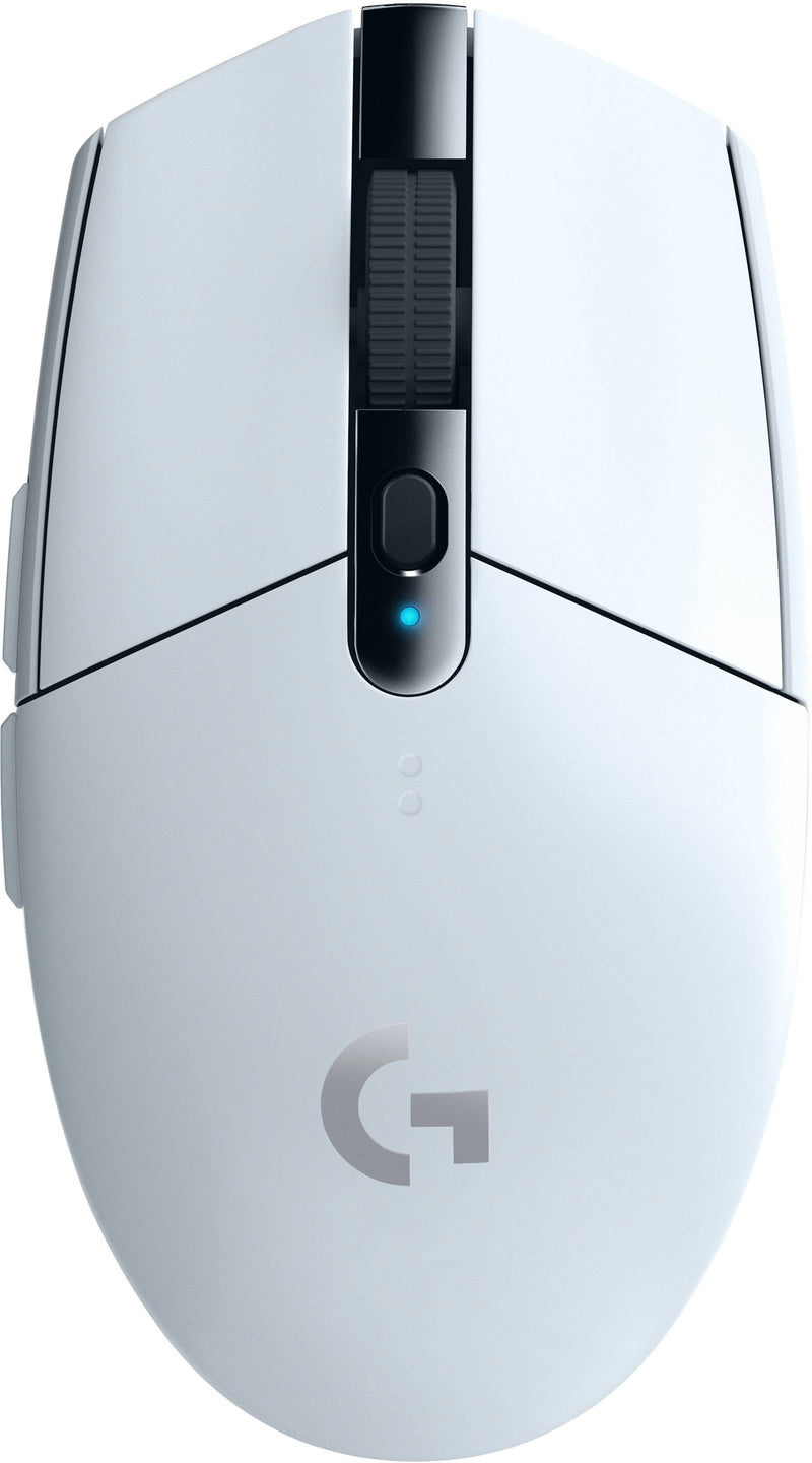 Logitech - G305 LIGHTSPEED Wireless Optical 6 Programmable Button Gaming Mouse with 12000 DPI HERO Sensor - Wireless - White