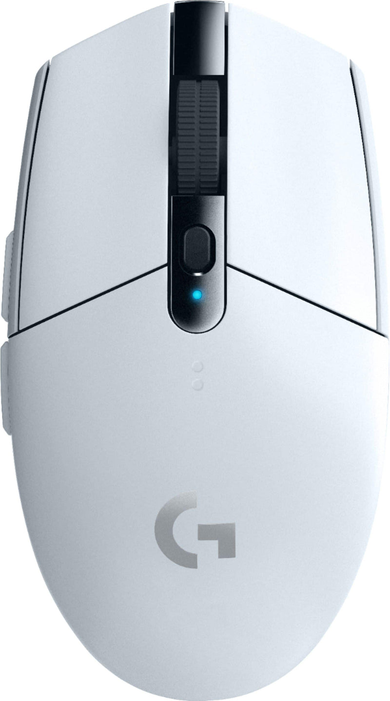 Logitech - G305 LIGHTSPEED Wireless Optical 6 Programmable Button Gaming Mouse with 12000 DPI HERO Sensor - Wireless - White