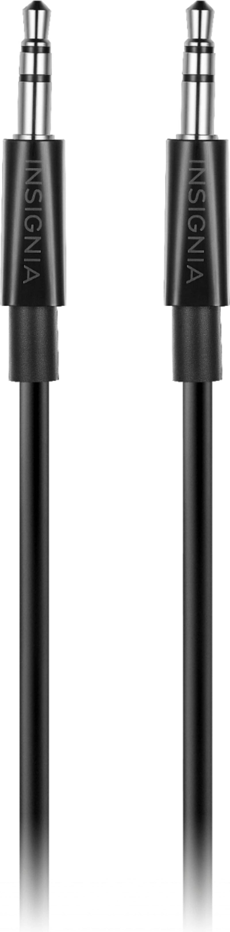 Insignia - 10' 3.5mm Audio Cable - Black