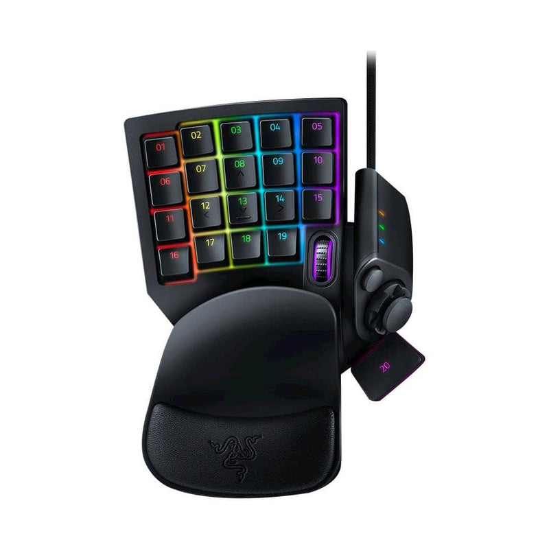 Razer - Tartarus V2 Wired Gaming Mecha-Membrane Keypad with Chroma Back Lighting for PC - Black