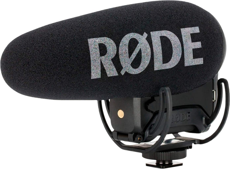 RØDE - VIDEOMIC PRO+ Premium On-Camera Microphone - Black