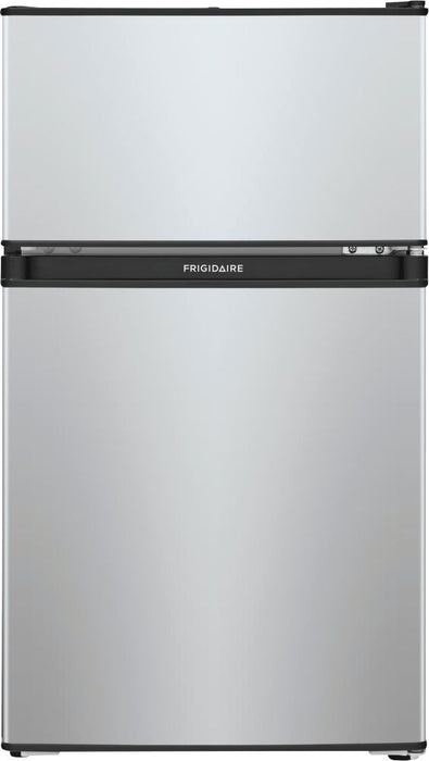 Frigidaire - 3.1 Cu. Ft. Mini Fridge with Built-In Freezer - Silver