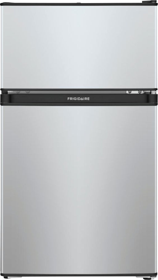 Frigidaire - 3.1 Cu. Ft. Mini Fridge with Built-In Freezer - Silver