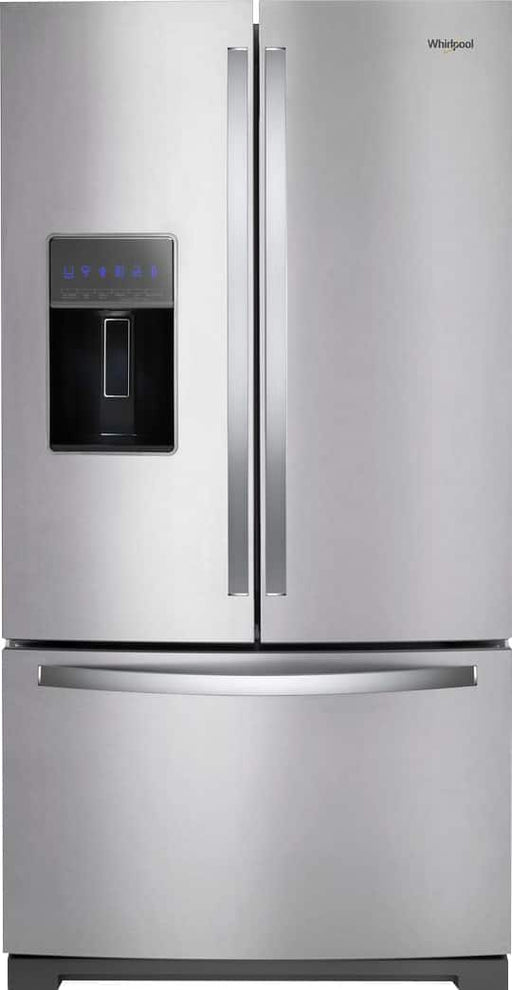 Whirlpool - 26.8 Cu. Ft. French Door Refrigerator - Fingerprint Resistant Stainless Steel