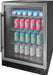 Insignia - 165-Can Built-In Beverage Cooler - Stainless Steel