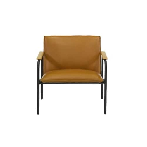 Sauder - Boulevard Caf Collection 4-Leg Accent Chair - Camel