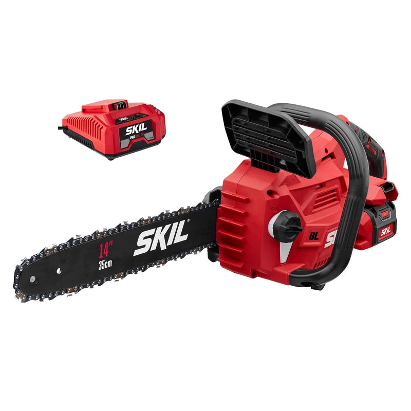 SKIL 40-volt 14-in Battery 2.5 Ah Chainsaw Battery Included Charger Included