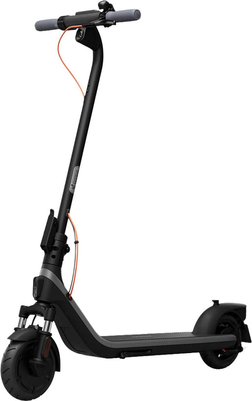 Segway - Ninebot E2 Plus II Electric Scooter 15 mph Max Speed w/ 16 miles Max Range - Black