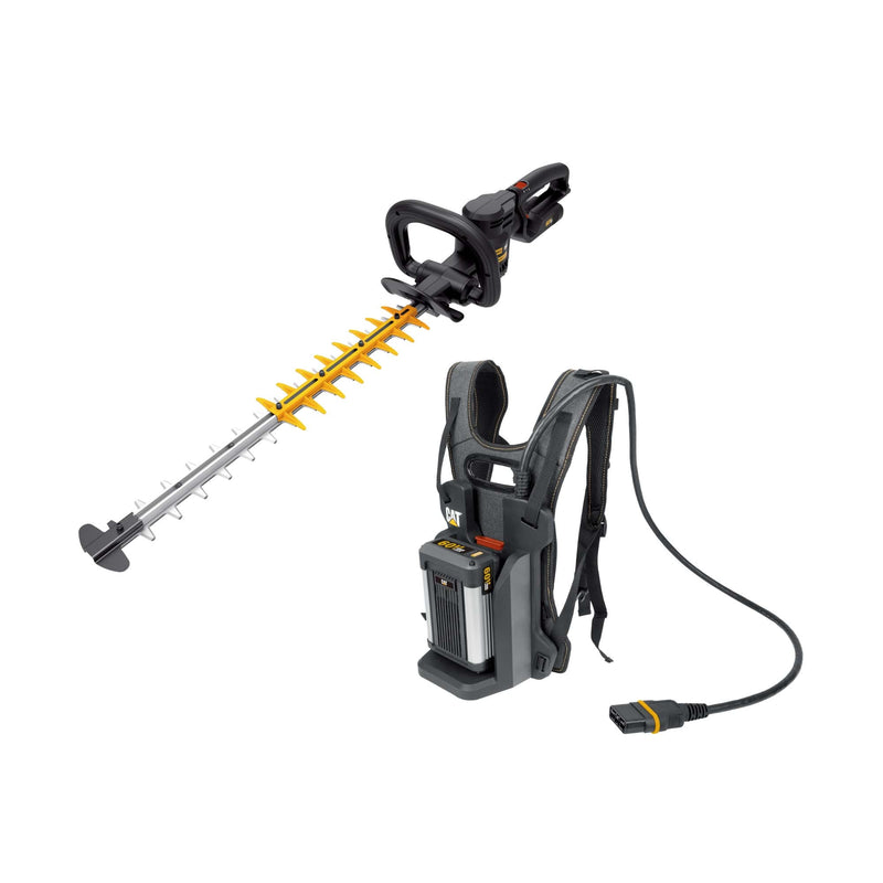 CAT 60-volt max 25-in Battery Hedge Trimmer 2 Ah Battery Included , Charger Included
