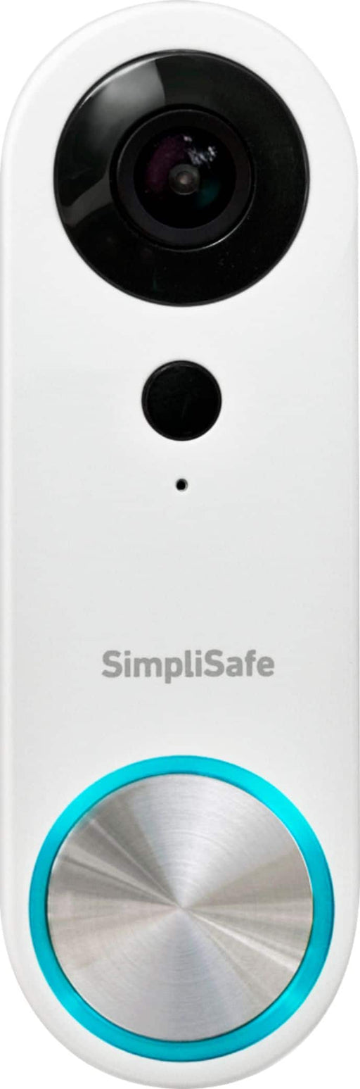 SimpliSafe - Video Doorbell Pro - Wired - White