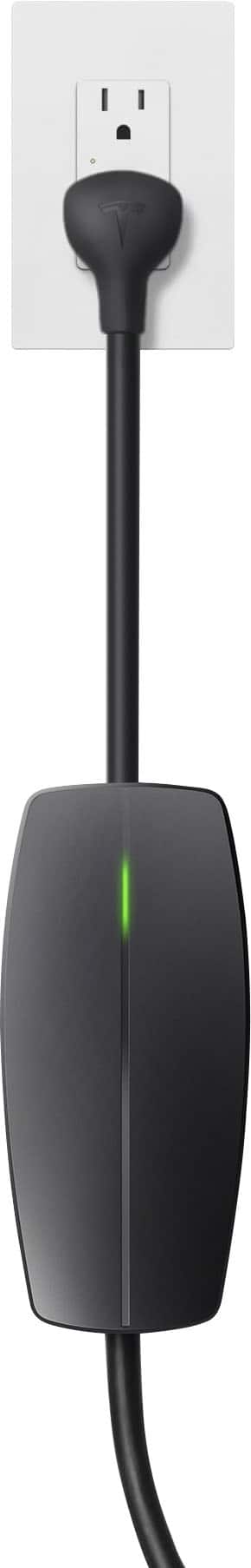 Tesla - Mobile Connector Portable Electric Vehicle (EV) NACS Charger up to 32A 20ft cord - Black