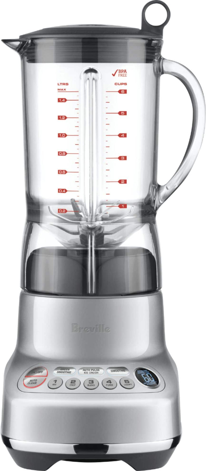 Breville BBL620SIL1AUS1 the Fresh  Furious - blender - silver