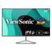 ViewSonic - VX3276-2K-MHD 32" IPS LCD UHD Monitor (DisplayPort and HDMI) - Silver