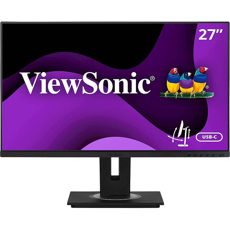 ViewSonic - VG2755 27" IPS LED FHD Monitor (DisplayPort Mini DisplayPort HDMI USB VGA) - Black