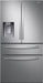 Samsung - 28  Cu. Ft. 4-Door French Door Smart Refrigerator with FlexZone Drawer - Stainless Steel