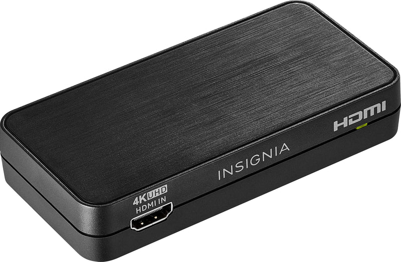 Insignia - HDMI Audio Extractor with 4K  60Hz / HDR Support - Black