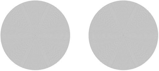 Sonos - Architectural 6-1/2" Passive 2-Way In-Ceiling Speakers (Pair) - White