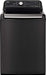 LG - 5.5 Cu. Ft. High-Efficiency Smart Top Load Washer with Steam and TurboWash3D Technology - Black Steel