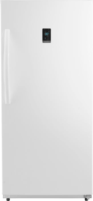 Insignia - 13.8 Cu. Ft. Garage Ready Convertible Upright Freezer - White