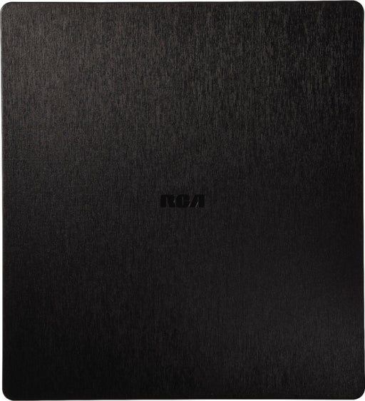 RCA - Indoor Flat Amplified HDTV Antenna - Black