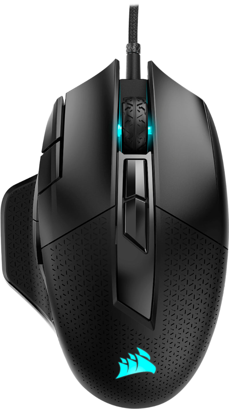 CORSAIR - Optical Gaming Mouse with Adjustable Weights - Wired - Black