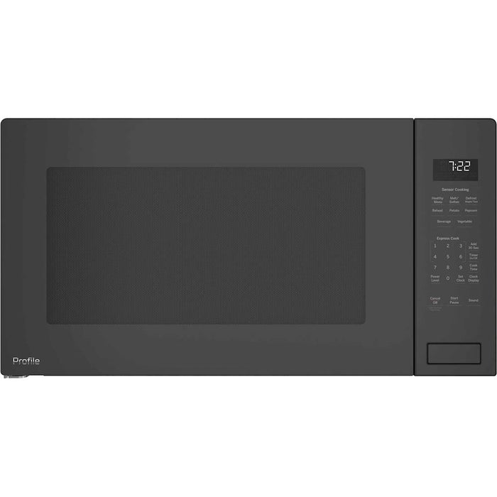 GE Profile - 2.2 Cu. Ft. Built-In Microwave - Gray