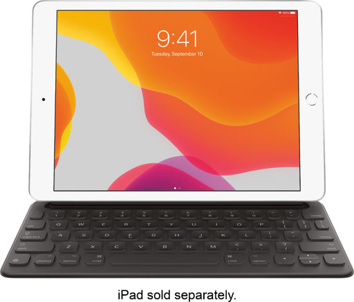 Apple - Smart Keyboard for iPad (7th Generation) iPad 10.2" (9th Generation) iPad Air (3rd Generation) and 10.5-inch iPad Pro