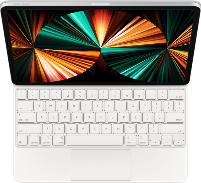 Apple - Magic Keyboard for 12.9-inch iPad Pro (3rd 4th 5th and 6th Generation) - White