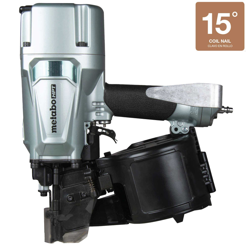 Metabo HPT 3-1/4-in 15 -Degree Pneumatic Roundhead Framing Nailer Charger Not Included)