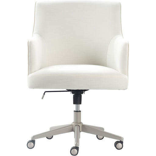 Finch - Belmont Modern Twill Home Office Chair - Gray/Ivory