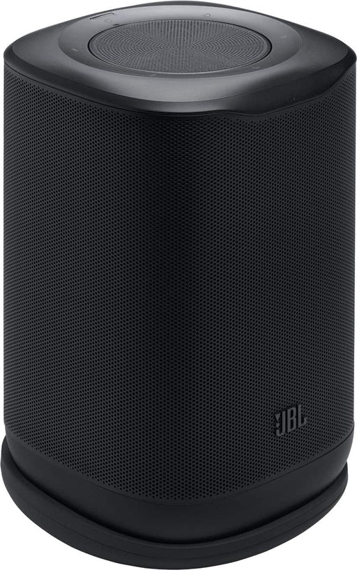 JBL - Portable Wi-Fi home speaker with Dolby Atmos and easy whole-home listening - Black