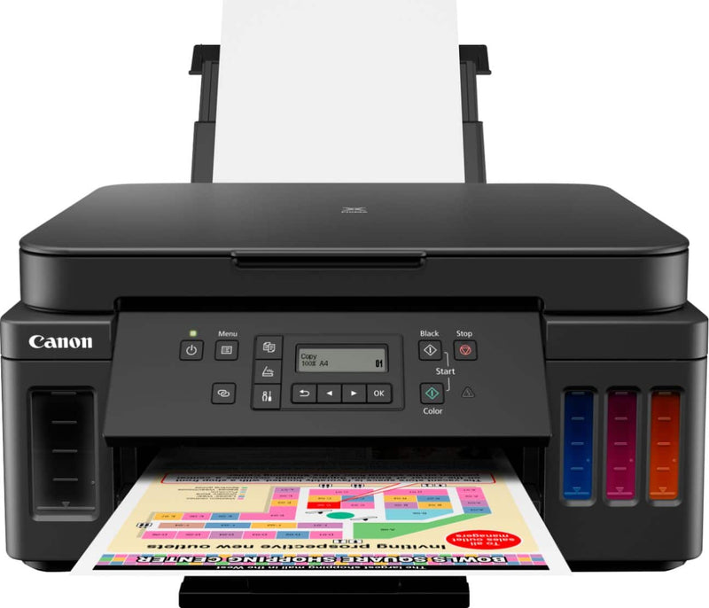 Canon - PIXMA Megatank G6020 Wireless All-In-One Supertank Inkjet Printer - Black