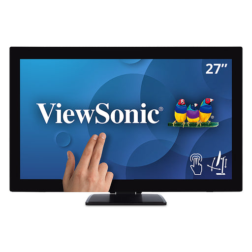 ViewSonic - TD2760 27" LED FHD Touch Screen Monitor (HDMI VGA) - Black