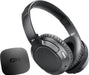 MEE audio - Connect T1CMA Wireless TV Headphone System with Over-the-Ear Headphones and Bluetooth Audio Transmitter - Black