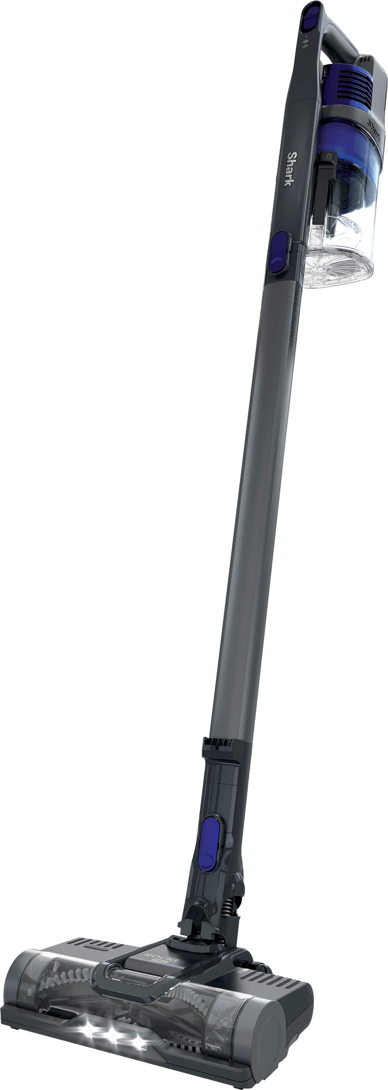 Shark - Pet Cordless Stick Vacuum with XL Dust Cup LED Headlights Up to 40 min Runtime - Blue Iris