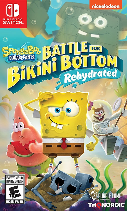 SpongeBob SquarePants Battle for Bikini Bottom - Rehydrated - Nintendo Switch