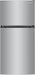 Frigidaire - 13.9 Cu. Ft. Top-Freezer Refrigerator - Brushed Steel