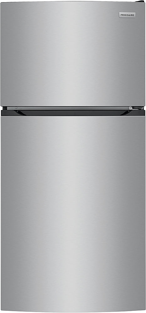 Frigidaire - 13.9 Cu. Ft. Top-Freezer Refrigerator - Brushed Steel