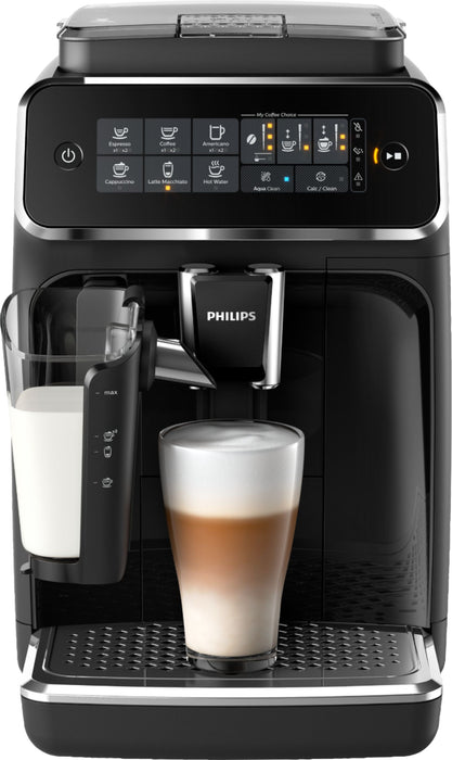 Philips 3200 Series Fully Automatic Espresso Machine w/ LatteGo Black - Black