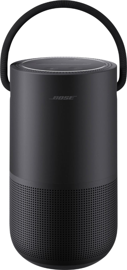 Bose - Portable Smart Speaker with built-in WiFi Bluetooth Google Assistant and Alexa Voice Control - Triple Black