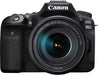 Canon - EOS 90D DSLR Camera with EF-S 18-135mm Lens - Black