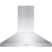 ZLINE - 36 inches - Externally Vented - Wall Range Hood - Brushed Stainless Steel