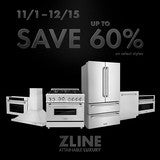 ZLINE - 40" Externally Vented Range Hood - Brushed Stainless Steel